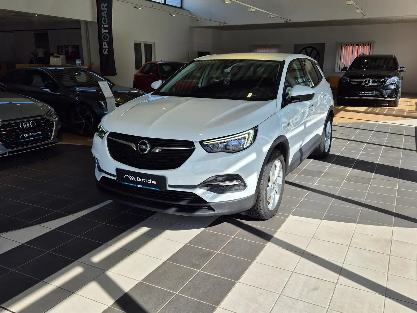 Opel Grandland X Edition Leder / Android Auto / AHK /SHZ Weiß - 2