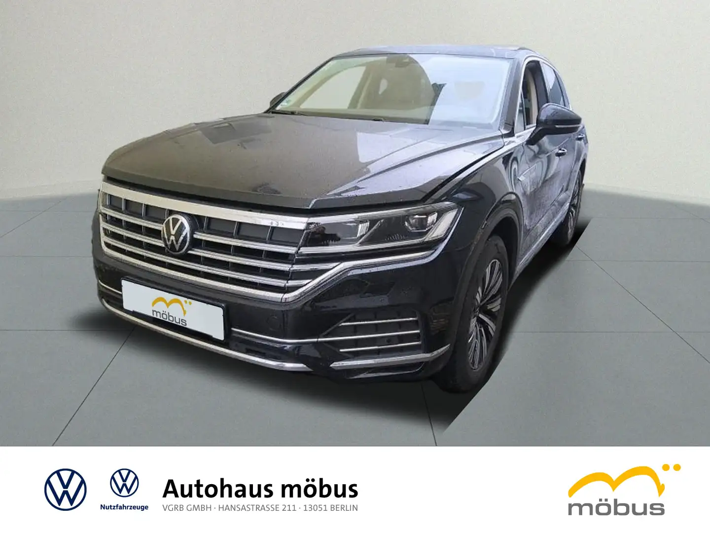 Volkswagen Touareg 3.0 V6 TDI Atmosphere*4M*NAV*PANO*ACC* Zwart - 2