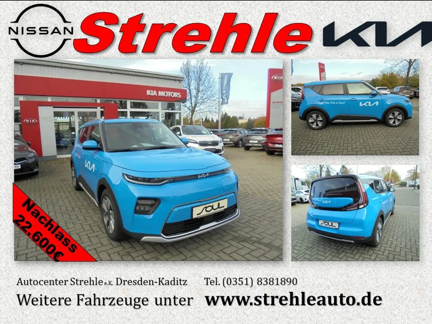 Kia Soul Inspiration 64kWh Harman/Kardon Wärmepumpe LED Blau - 1