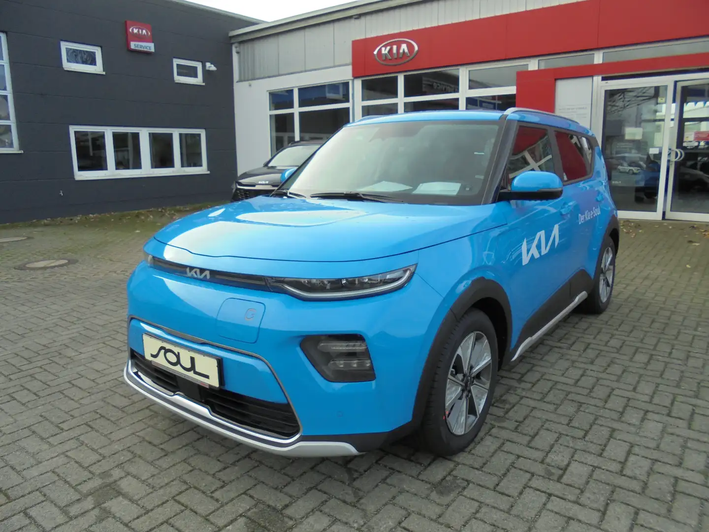 Kia Soul e-Soul 204 PS Inspiration 64 kWh Bleu - 2