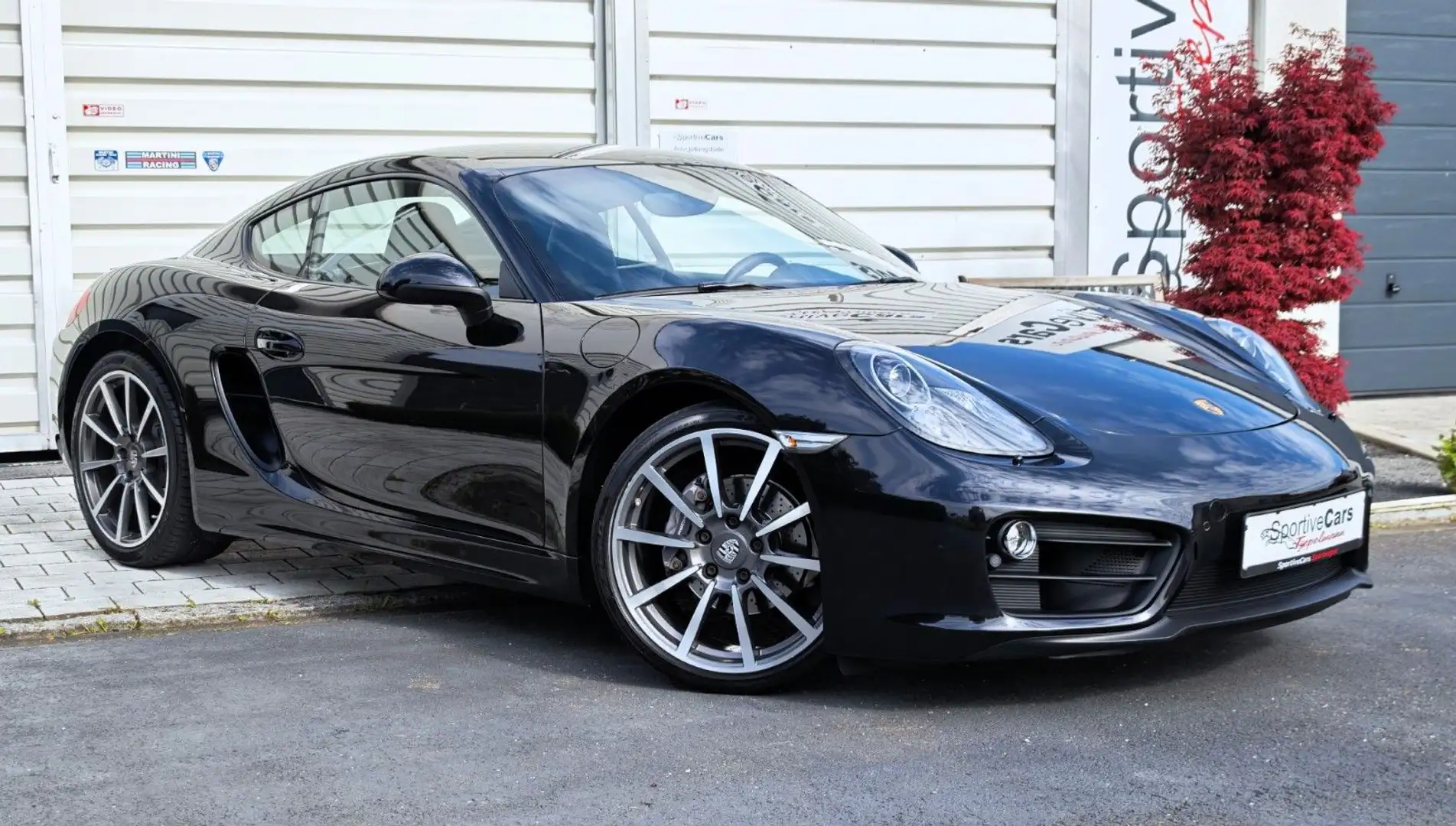 Porsche Cayman 981 Black Edition PDK 20" eSitze 38tkm !! Schwarz - 1