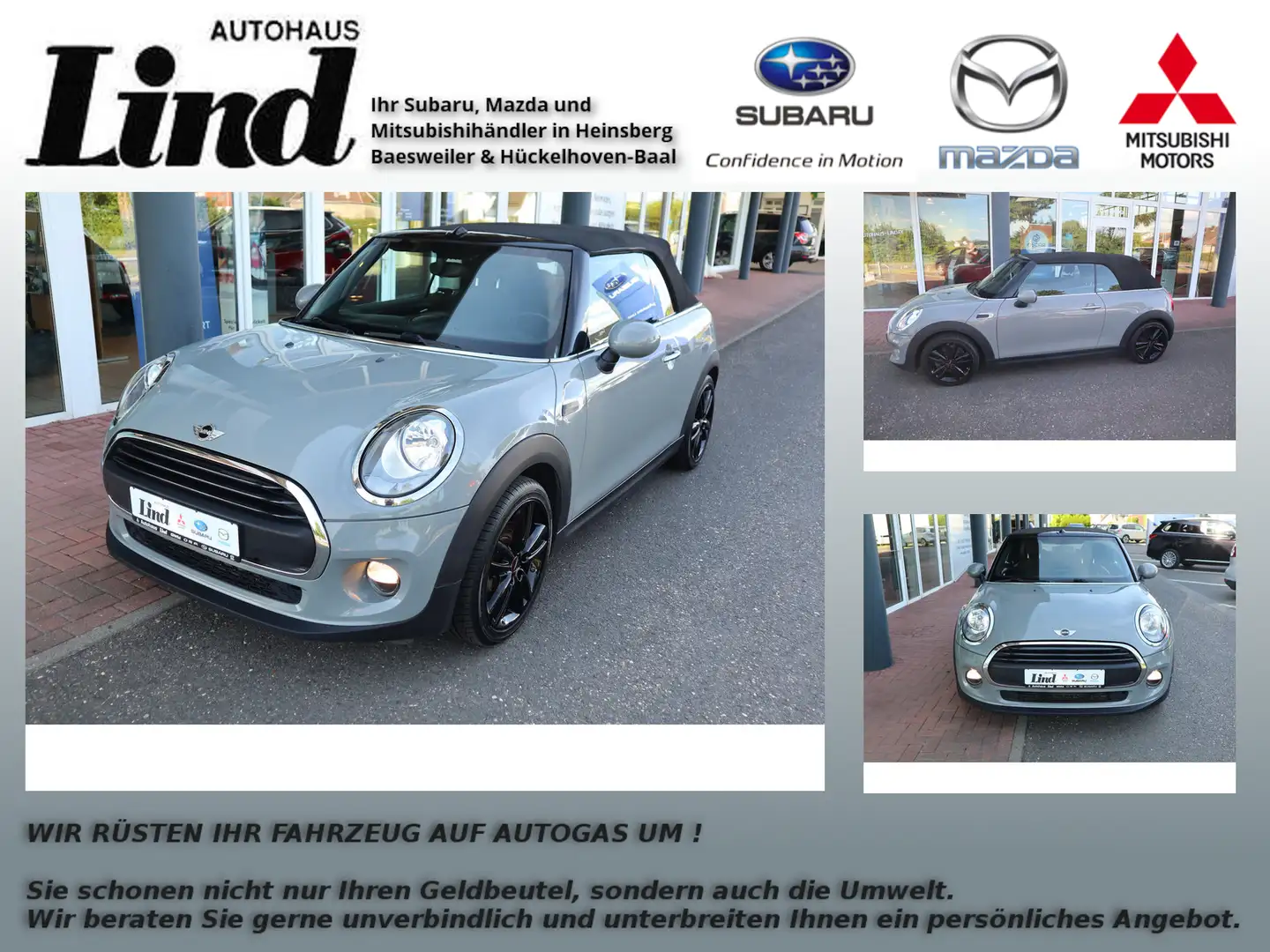 MINI One Cabrio One John Cooper Works-Felgen Gris - 1