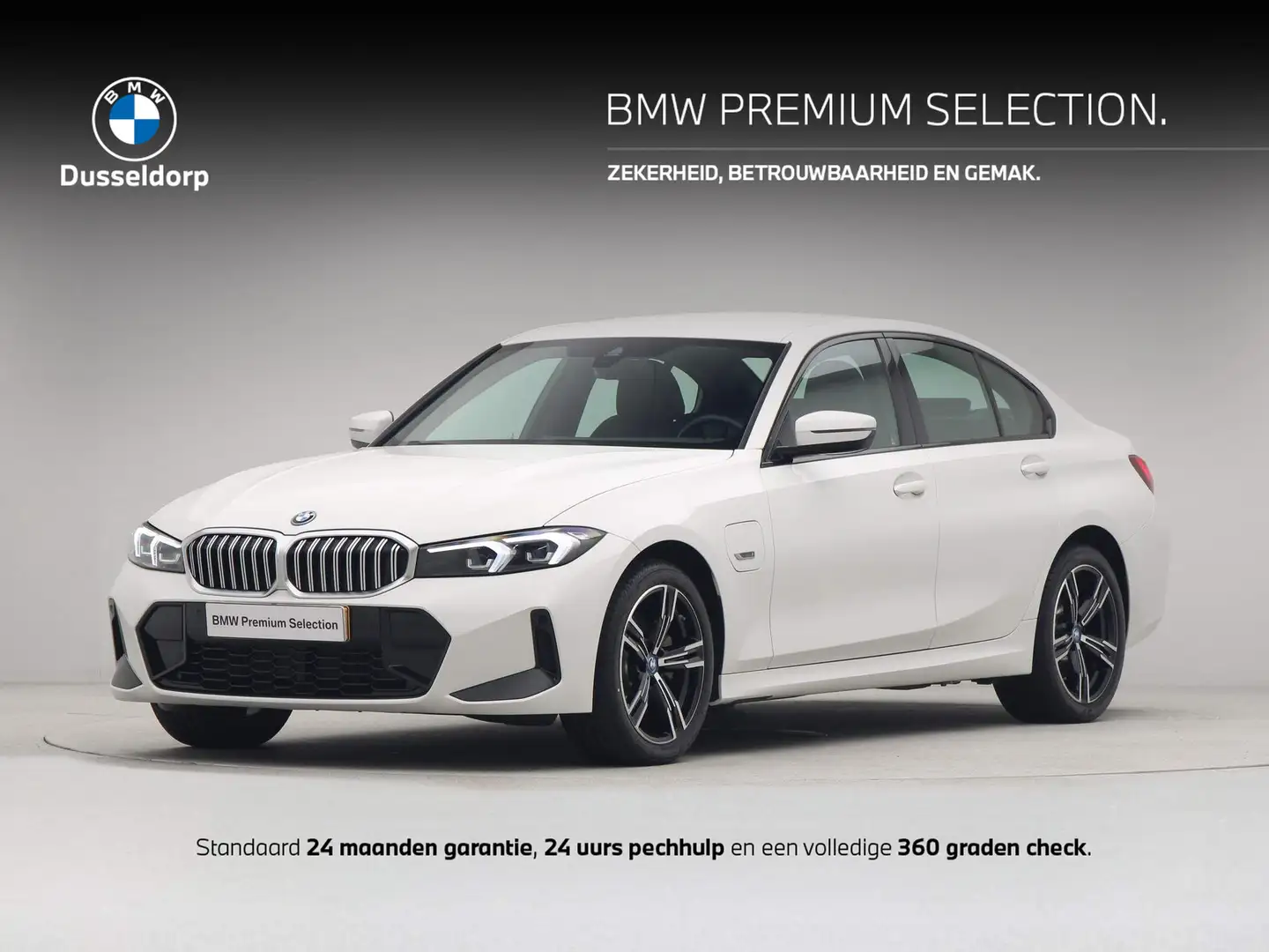 BMW 330 3 Serie 330e M-sport Bianco - 1