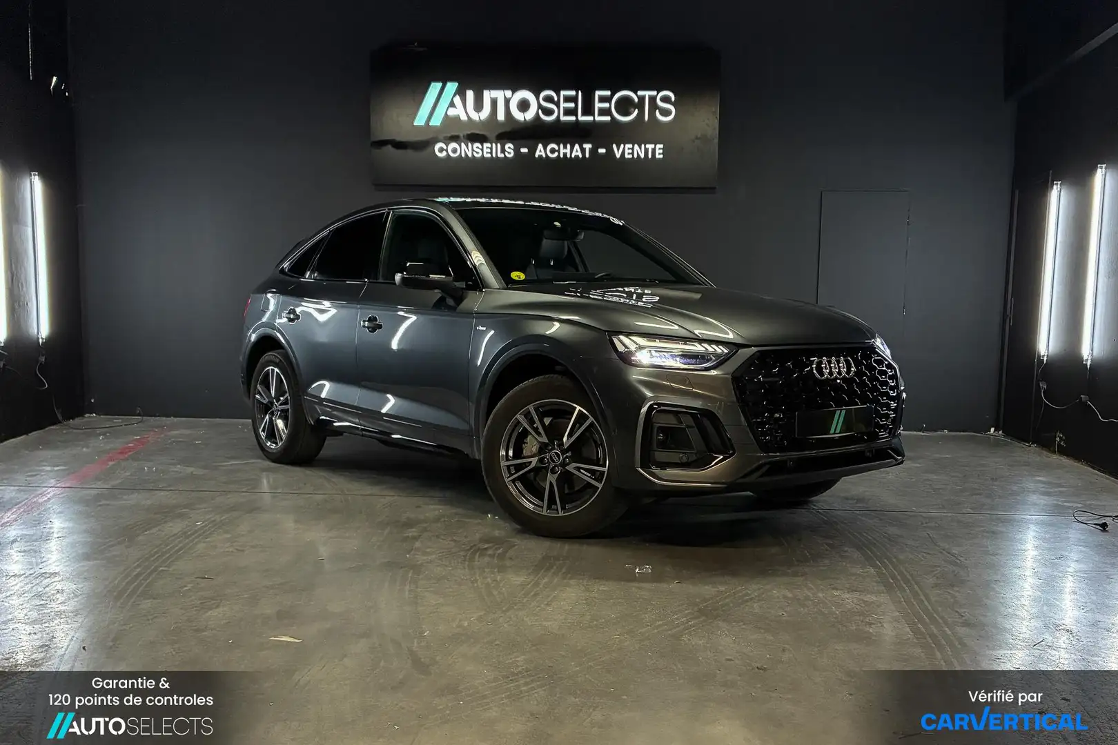 Audi Q5 S-Line Quattro 2,0 TDI 204cv S-Tronic | Carvertica Gris - 1