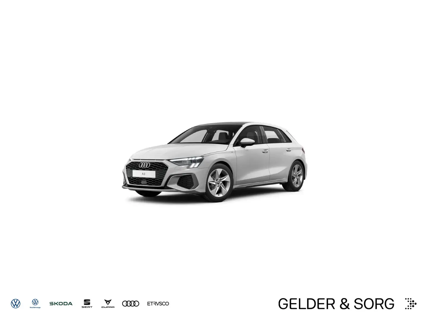 Audi A3 35 TDI S line *Matrix*AHK*Pano*RFK* Bianco - 1
