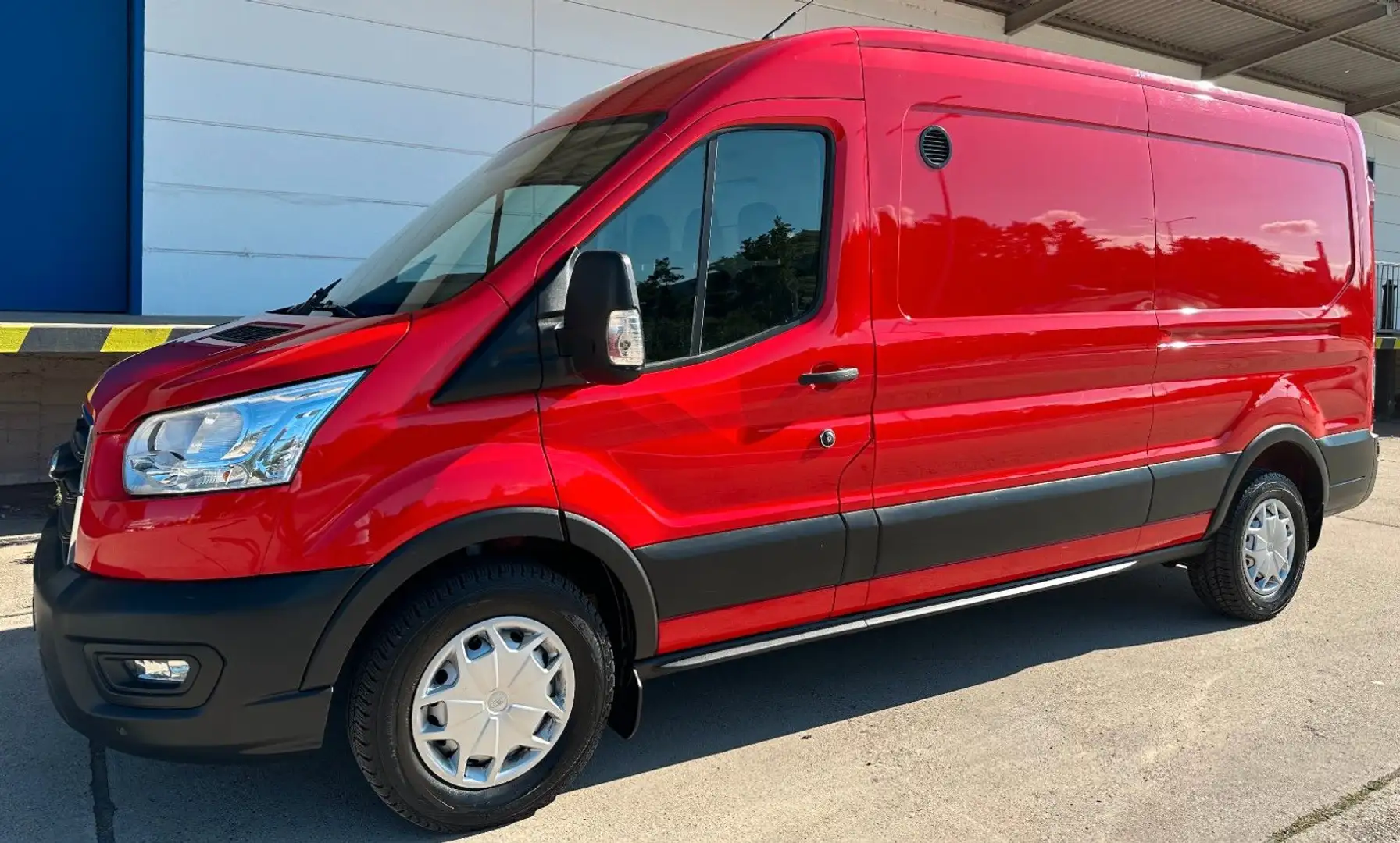 Ford Transit Kasten 350 L3 Trend*NAVI*KAMER*WÜRTH REG Rot - 1