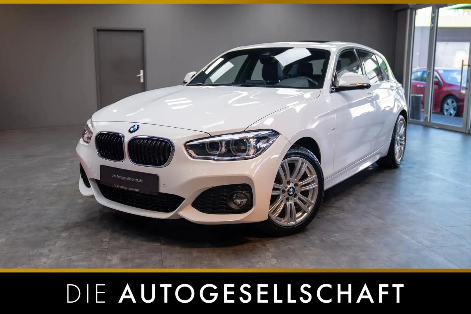 BMW 120 d xDrive M-SPORT*LED*NAVI*LEDER*SHZ*GSD* Weiß - 1