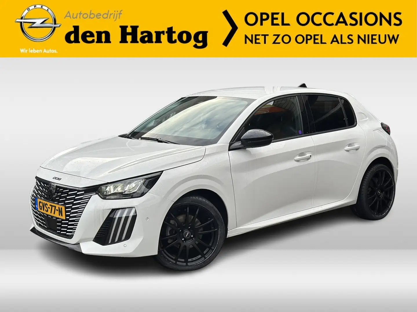 Peugeot 208 1.2 PureTech Allure Pack Dode hoek sensor/2x Camer Wit - 1