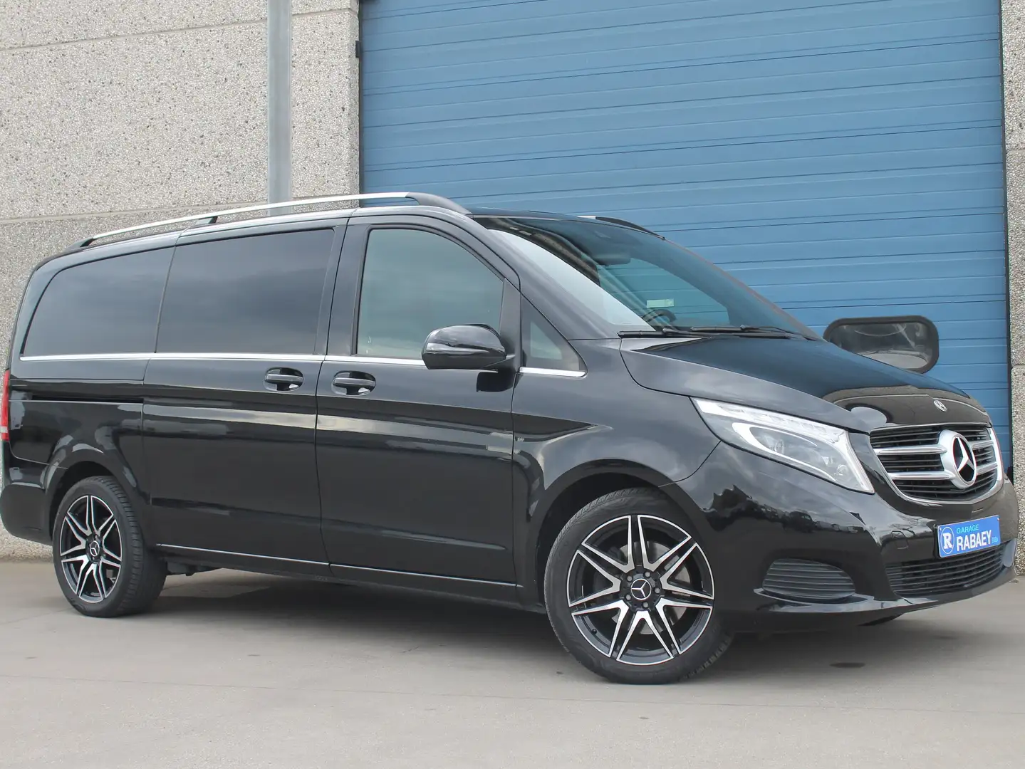 Mercedes-Benz V 250 Lichte vracht-trekhak-camera-140eu taks-100%aftrek Noir - 1