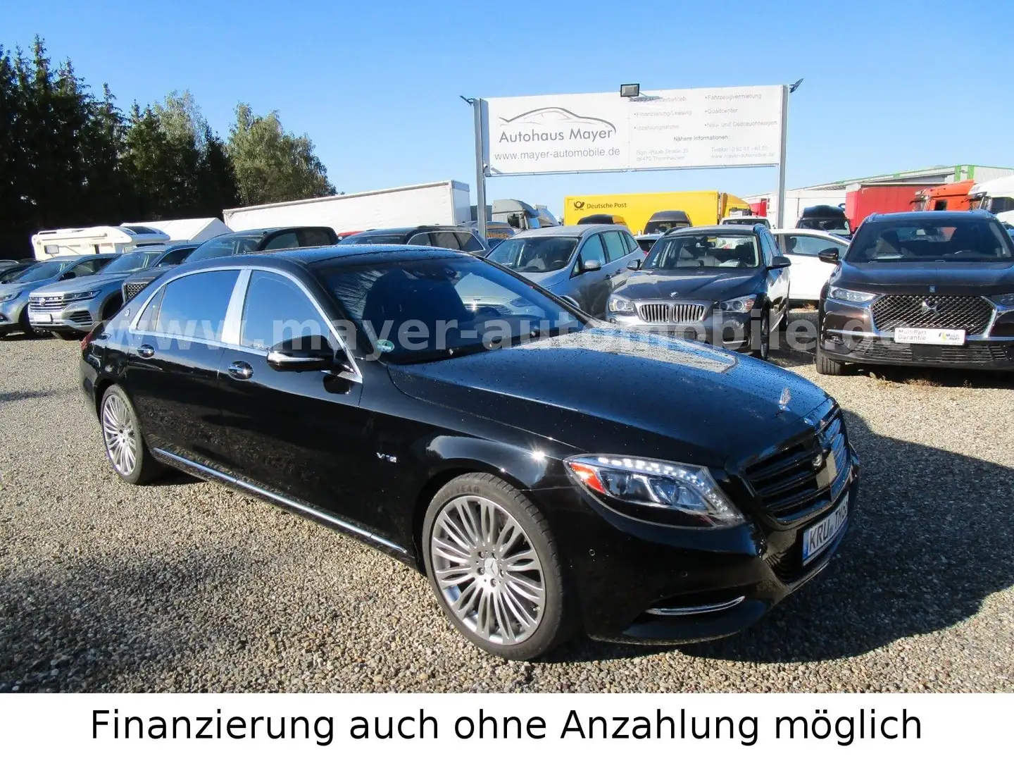 Maybach S600 LANG*Designo*Massage*Panorama*Softclose* Negru - 1