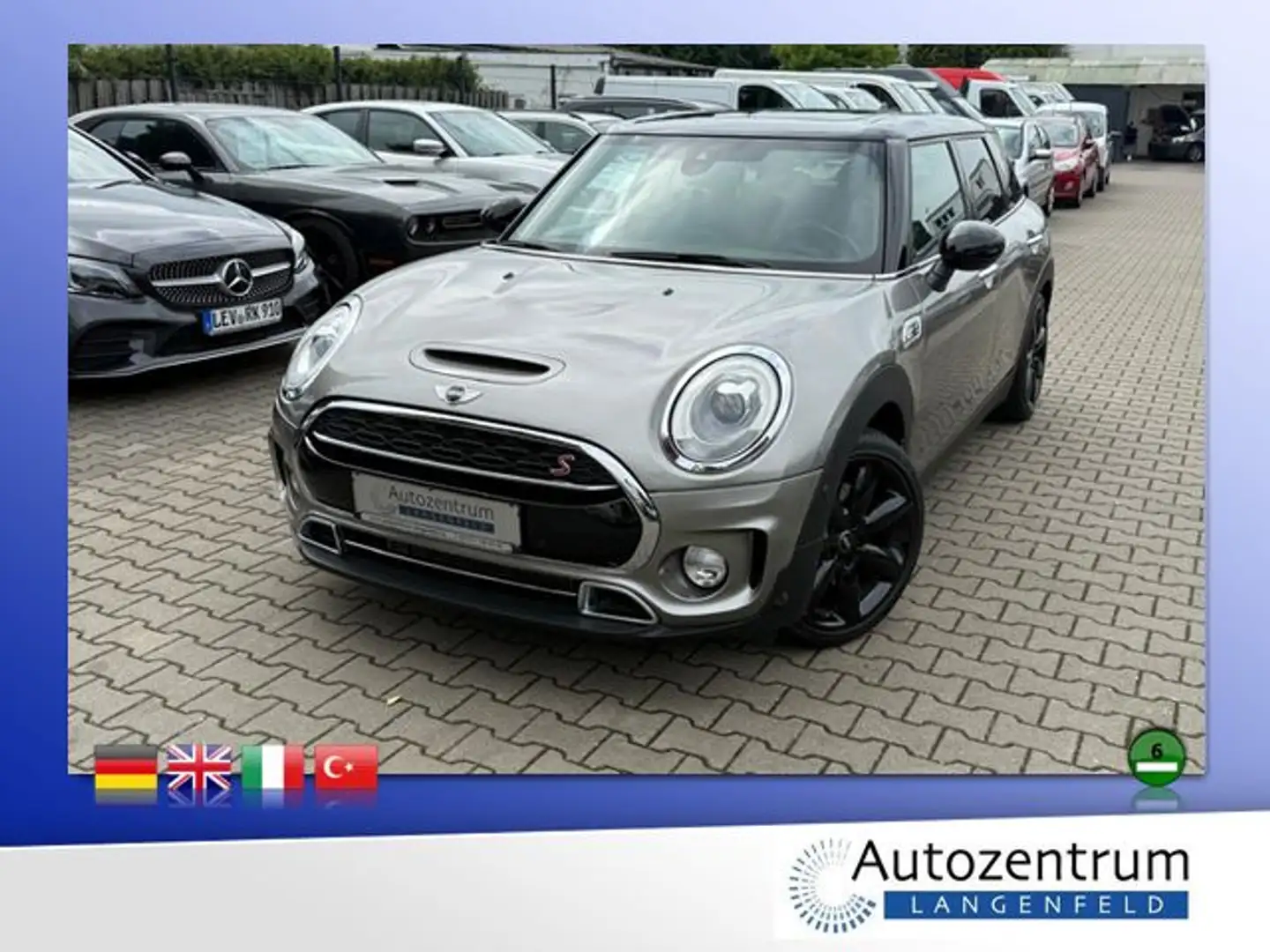 MINI Cooper Clubman S Automatik *LEDER*NAVI*KEYLESS* Silber - 1