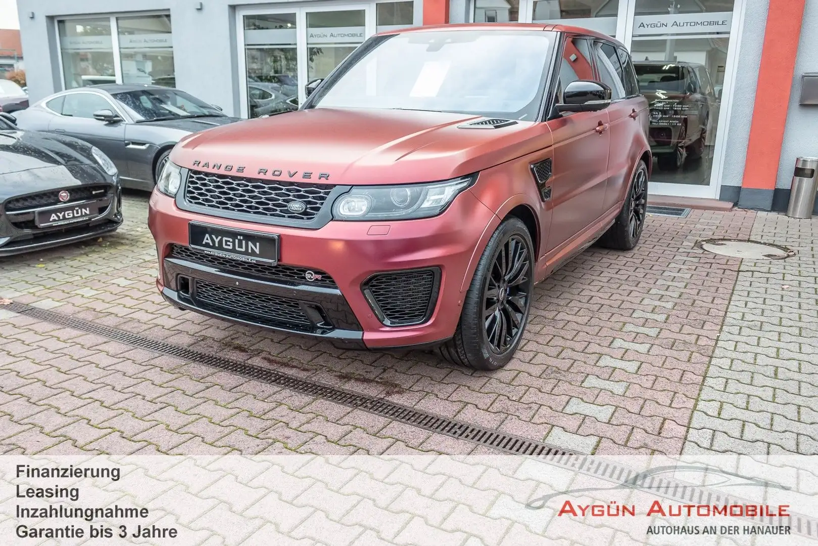 Land Rover Range Rover Sport SVR*Pano*ACC*HUD*360-Kamera* Rot - 1