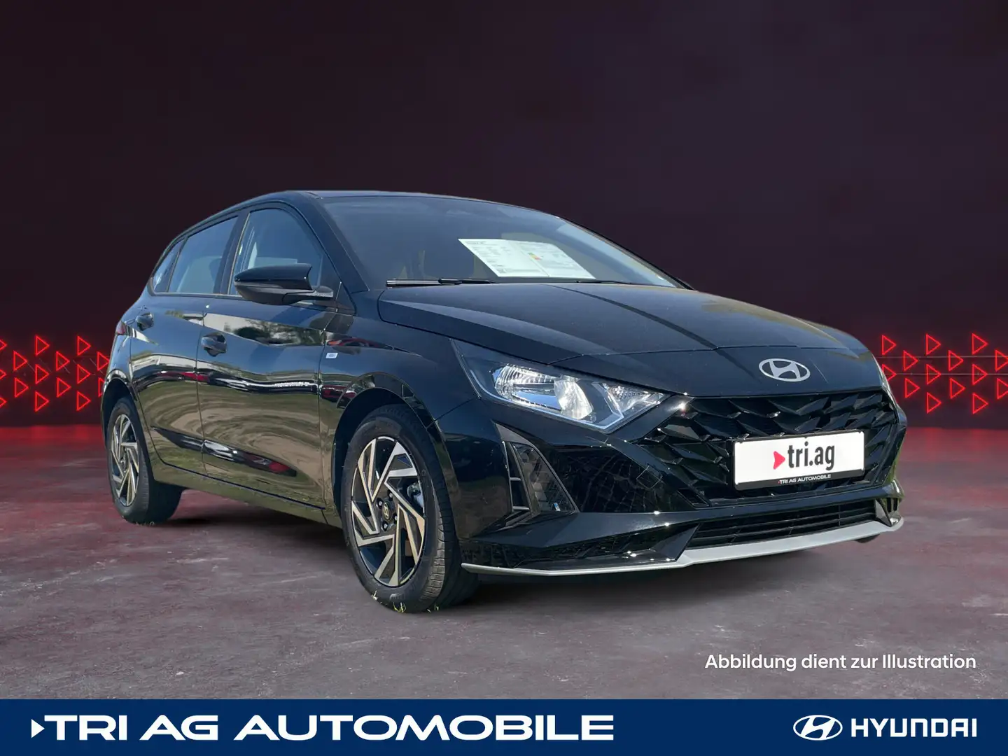 Hyundai i20 Trend Komfortpaket Navi Sitzheizung Einparkh Schwarz - 1