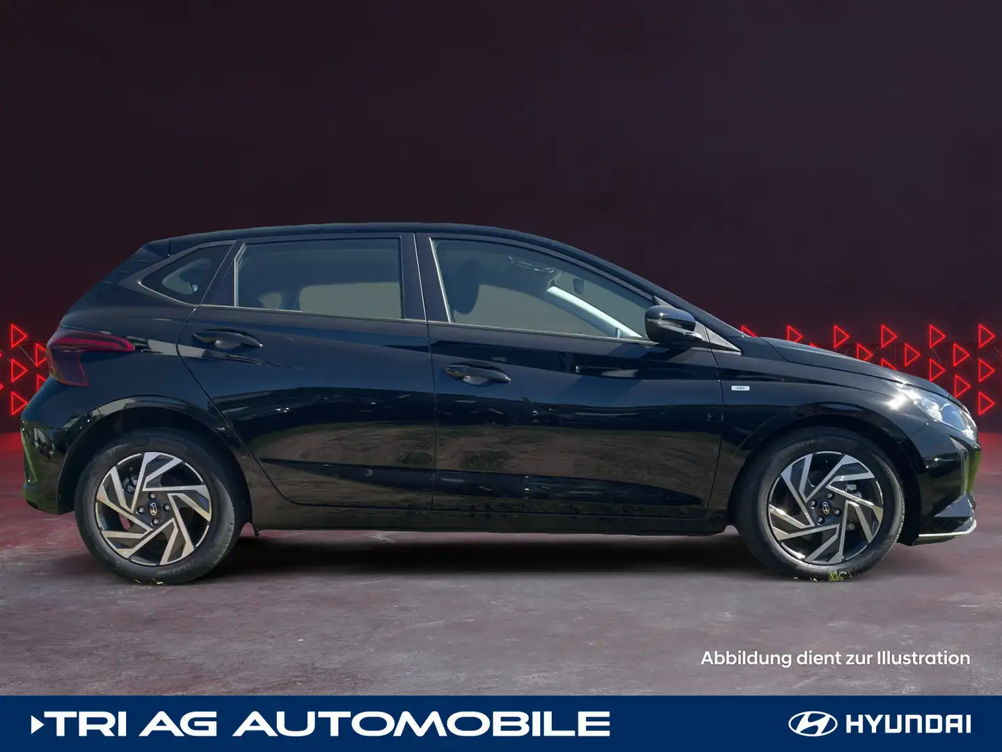 Hyundai i20 Trend Komfortpaket Navi Sitzheizung Einparkh Schwarz - 2