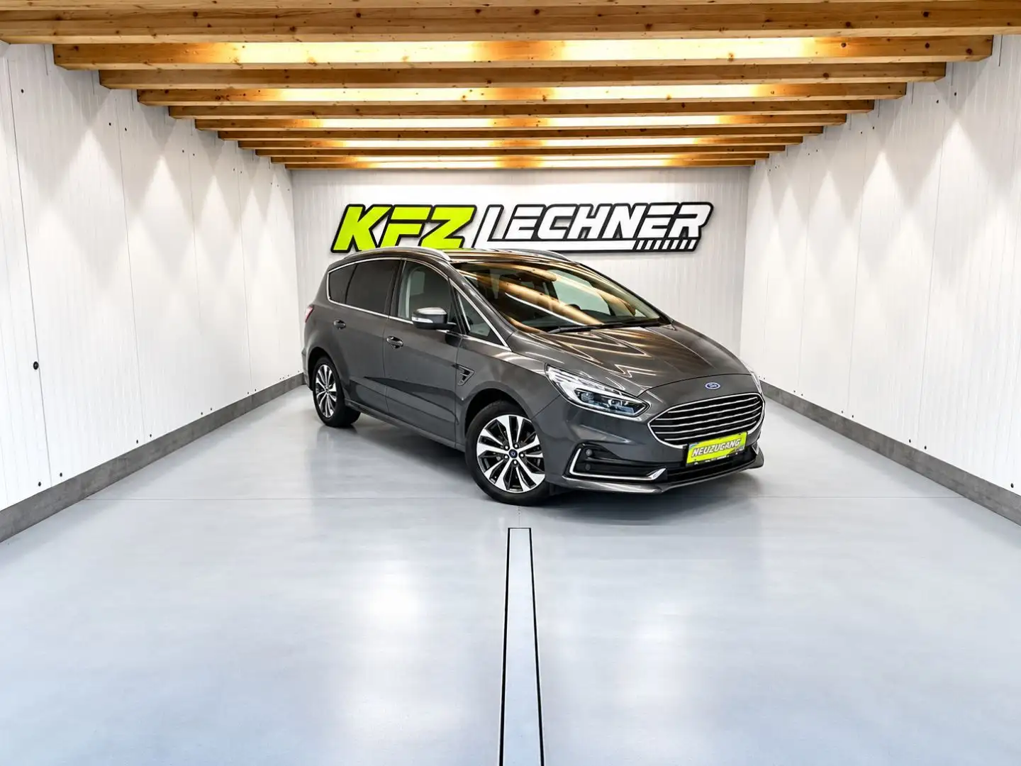 Ford S-Max 2,0 EcoBl. Aut ''Titanium'' LED*NAVI*LEDER*ACC Grau - 1