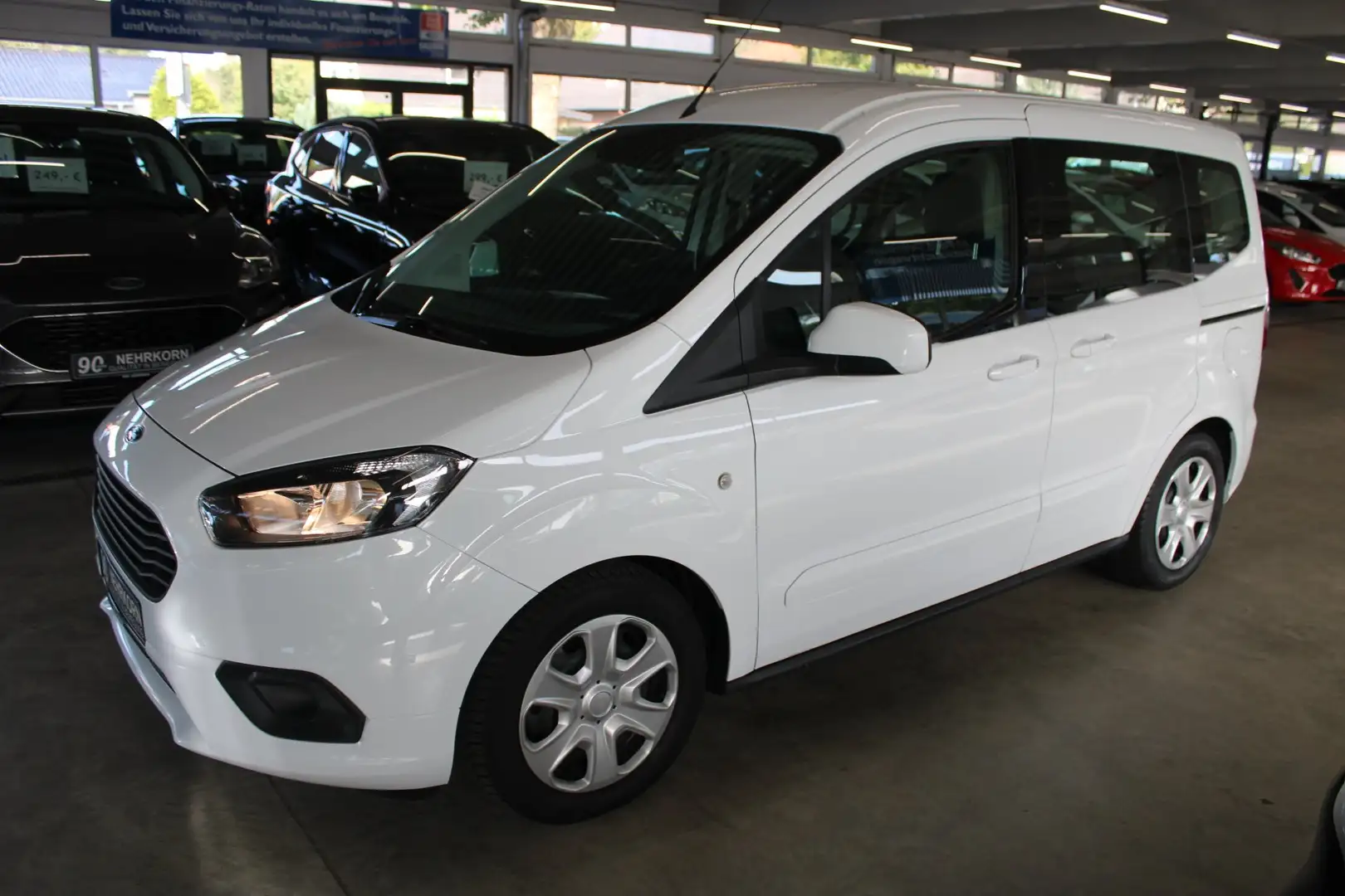 Ford Tourneo Courier Tourneo Courier 1.5 TDCi TREND AHK KLIMA WinterPak Bianco - 2