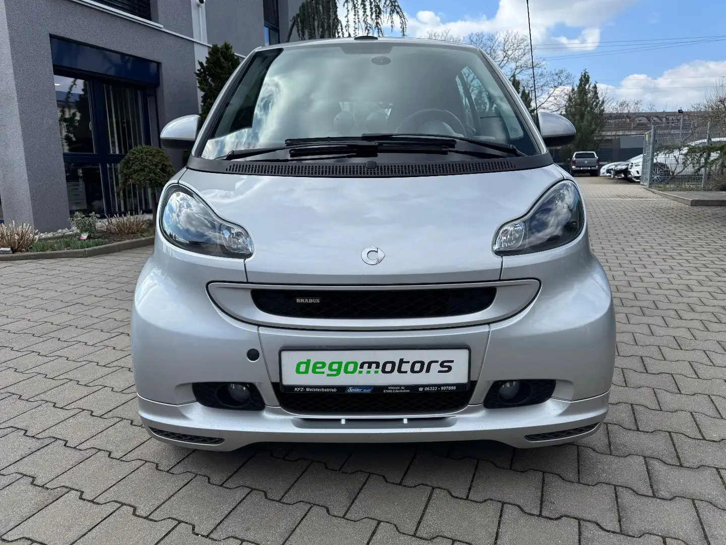 smart forTwo cabrio Brabus Xclusive Argent - 2