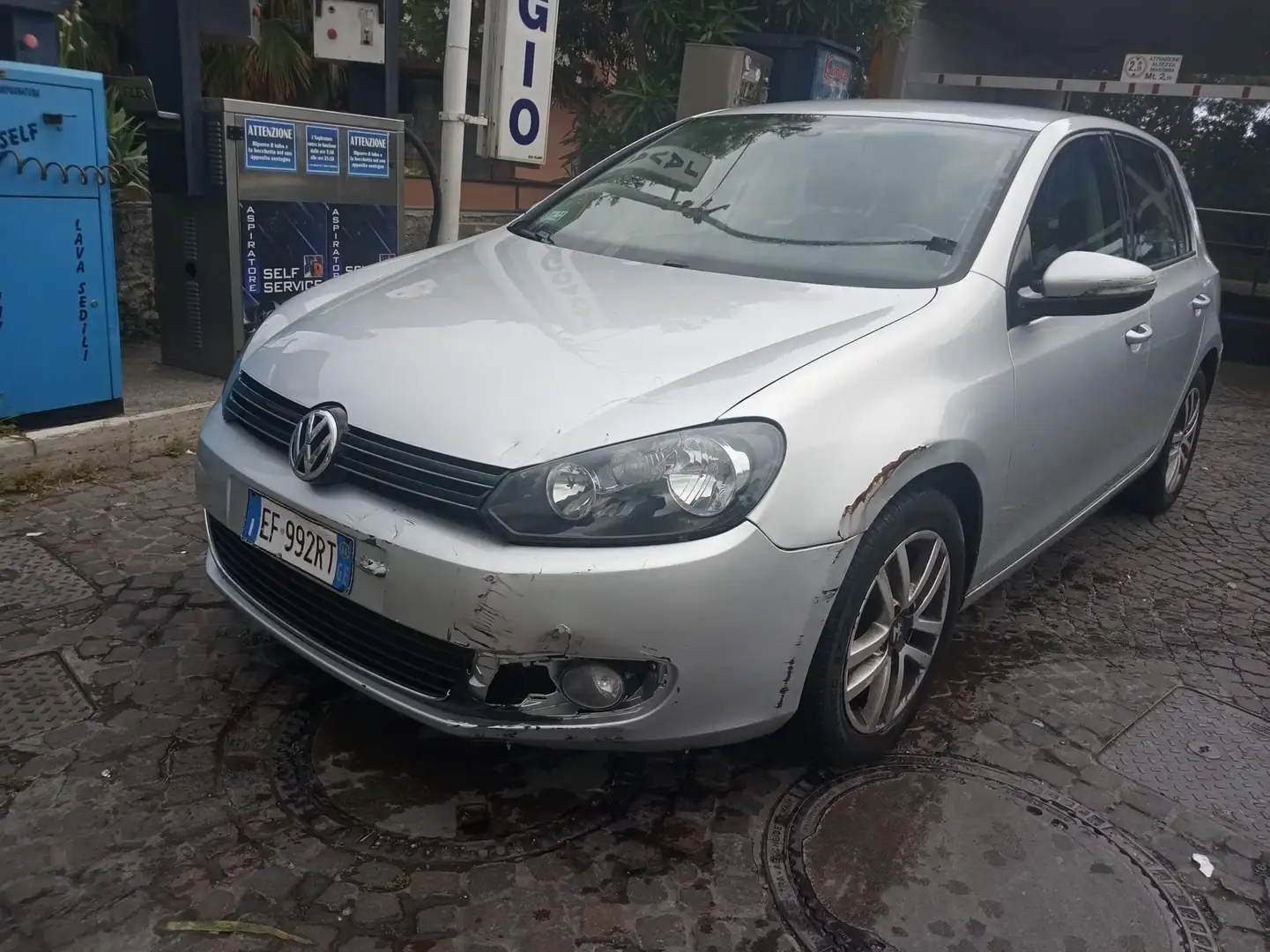 Volkswagen Golf Golf VI 2008 5p 1.6 Highline bi-fuel Argent - 1
