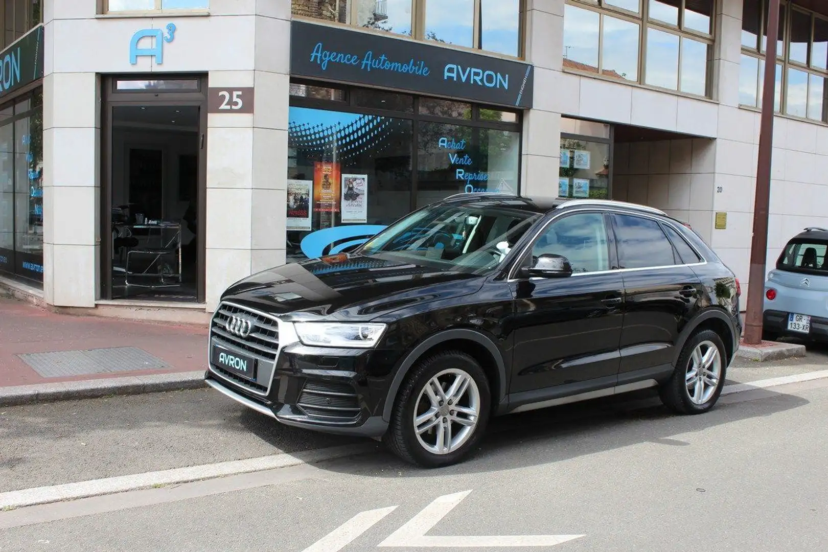 Audi Q3 (2) 2.0 TDI 184 QUATTRO AMBITION LUXE S TRONIC 6 Noir - 1