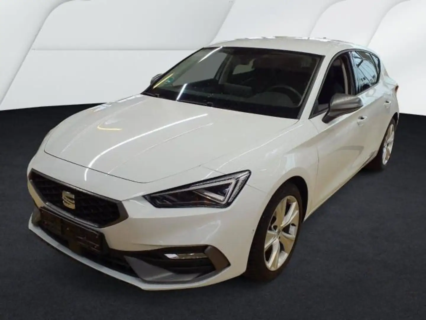 SEAT Leon 1.5 eTSI DSG FR Navi Kam. SHZ Matrix ACC Weiß - 2