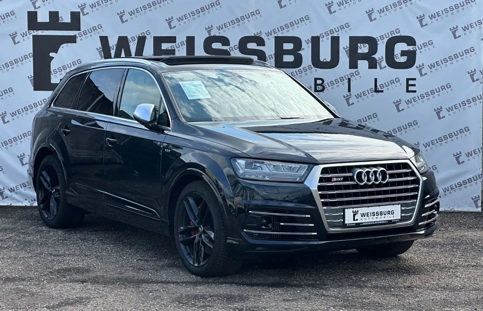 Audi SQ7 Quattro PANO*MATRIX*KAMERA*BOSE*AHK*TOTWINKE Noir - 1