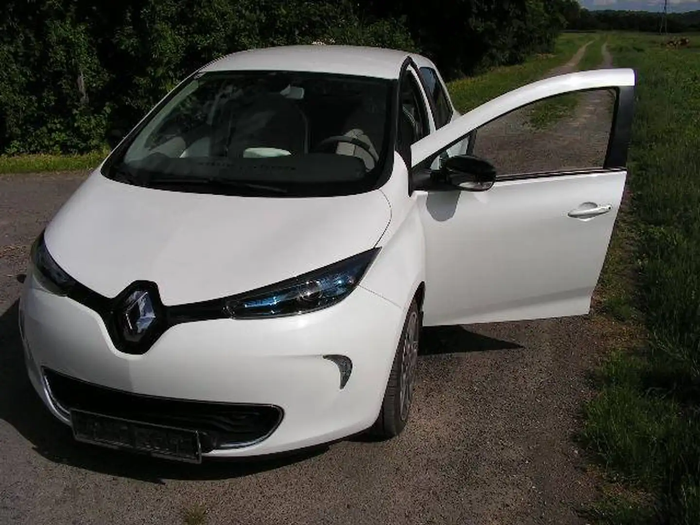 Renault ZOE ZOE Zen Q90, 88PS, 41kWh Batterie Weiß - 2