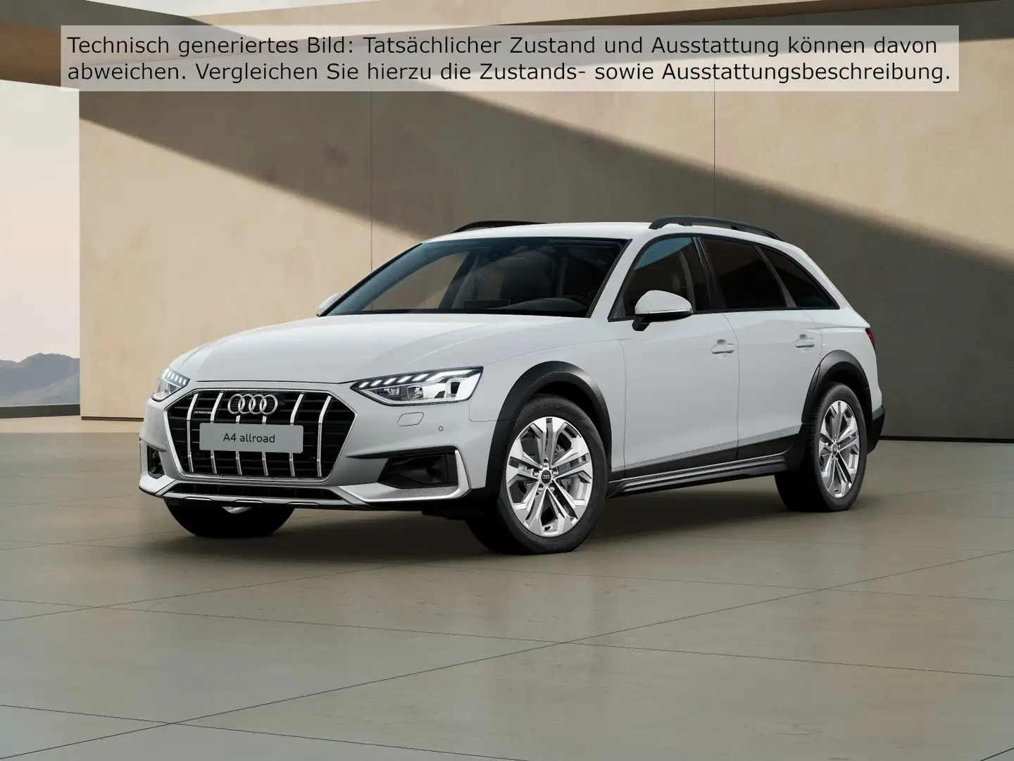 Audi A4 allroad A4 allroad quattro 40 TDI Kamera AHK Navi virtua Weiß - 2