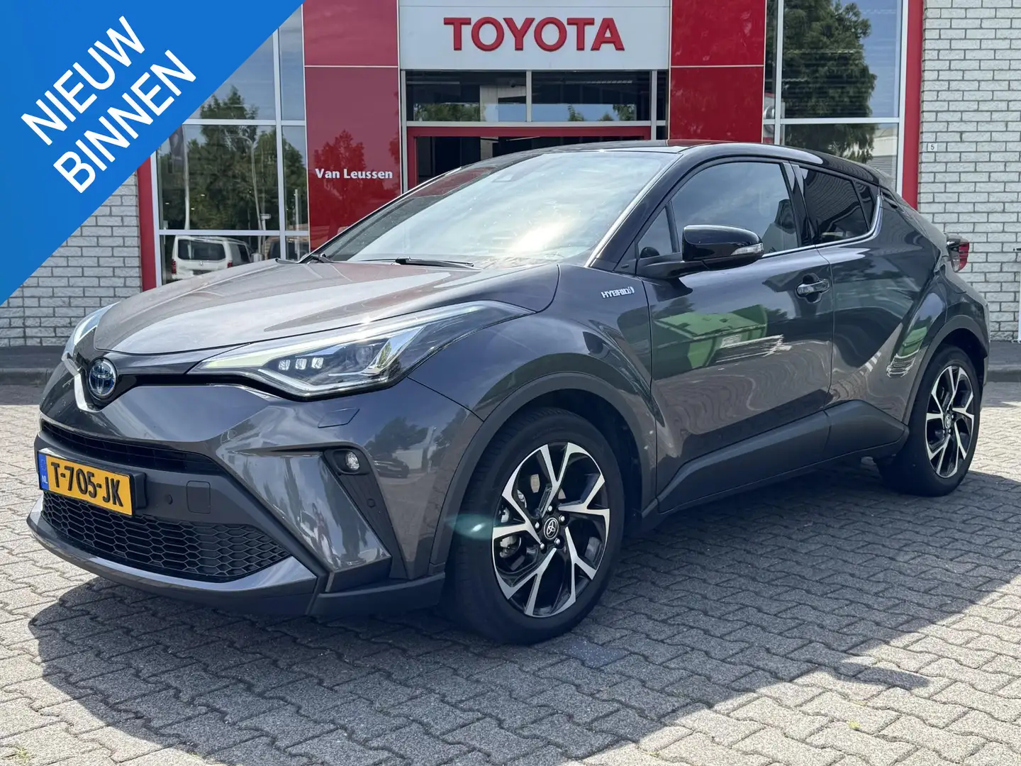 Toyota C-HR 2.0 HYBRID 184PK STYLE BI-TONE STOEL/STUURVERW APP Szary - 1