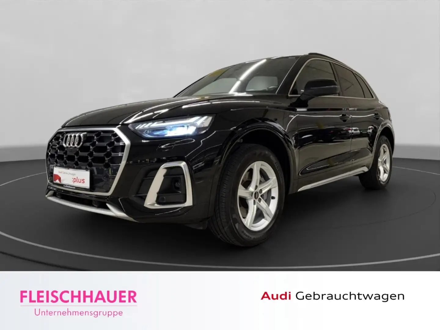 Audi Q5 S line 40 TDI quattro MATRIX+360+LEDER+NAVI+SHZ+BU Noir - 1