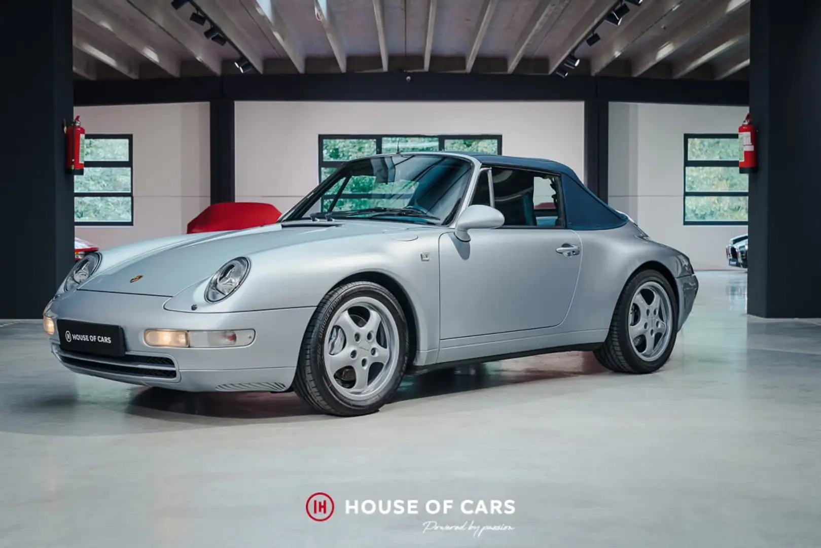 Porsche 993 .1 CARRERA 4 CABRIOLET MANUAL - BELGIAN - 21% VAT Argent - 2