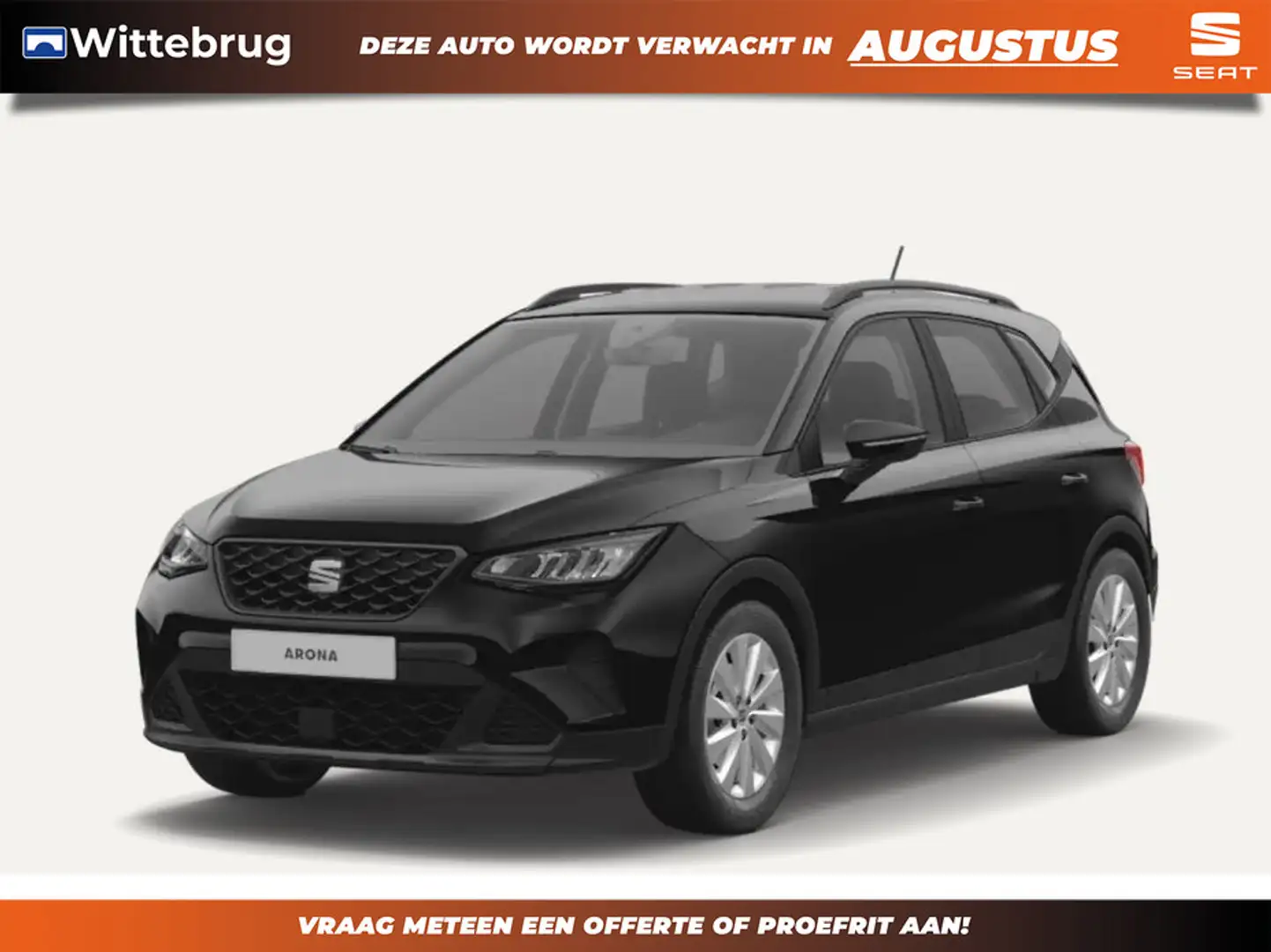 SEAT Arona 1.0 EcoTSI Reference Zwart - 1