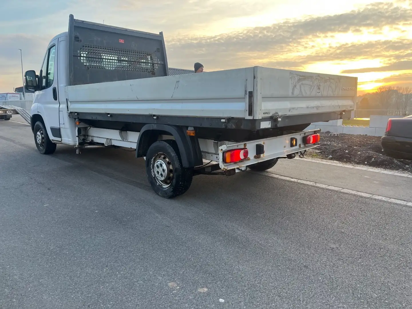 Fiat Ducato Pritsche/Kipper 33 130 L3 Pritsche RS: 38 Blanc - 2