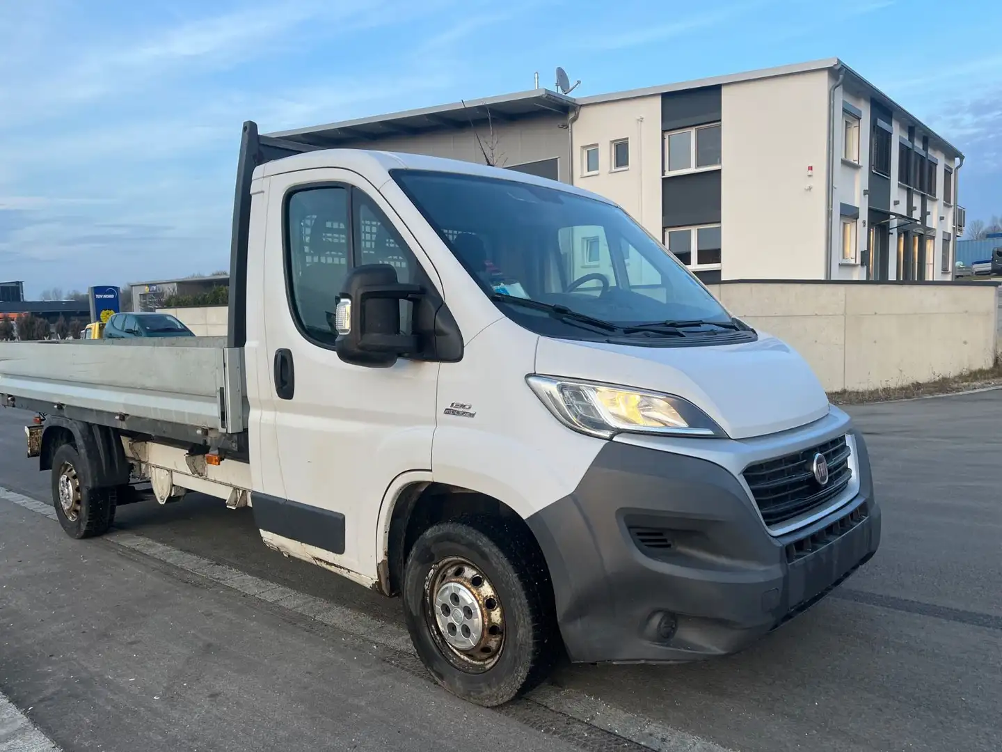 Fiat Ducato Pritsche/Kipper 33 130 L3 Pritsche RS: 38 Blanc - 1