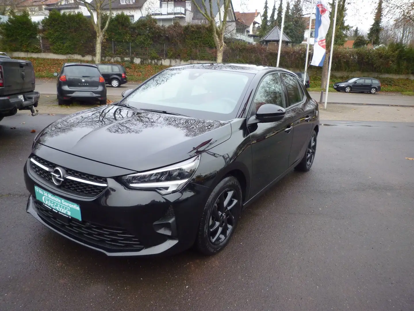 Opel Corsa F GS Turbo Navi, Alu, Noir - 1