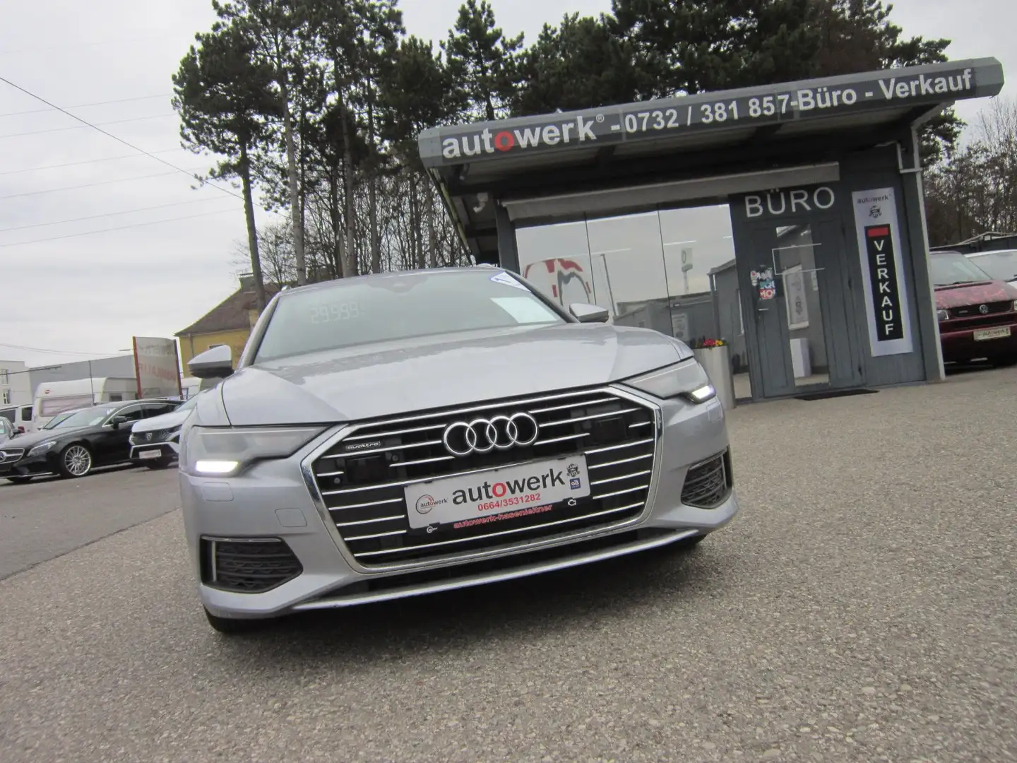 Audi A6 45 TDI quattro design Grau - 2