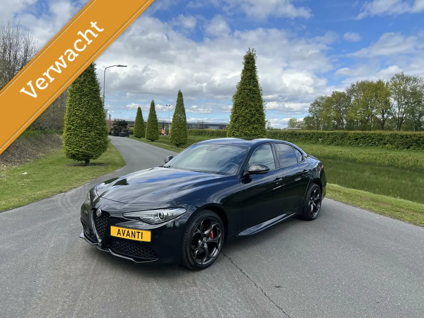 Alfa Romeo Giulia 2.0T Q4 Veloce, 19 inch, 51dkm!! Zwart - 2