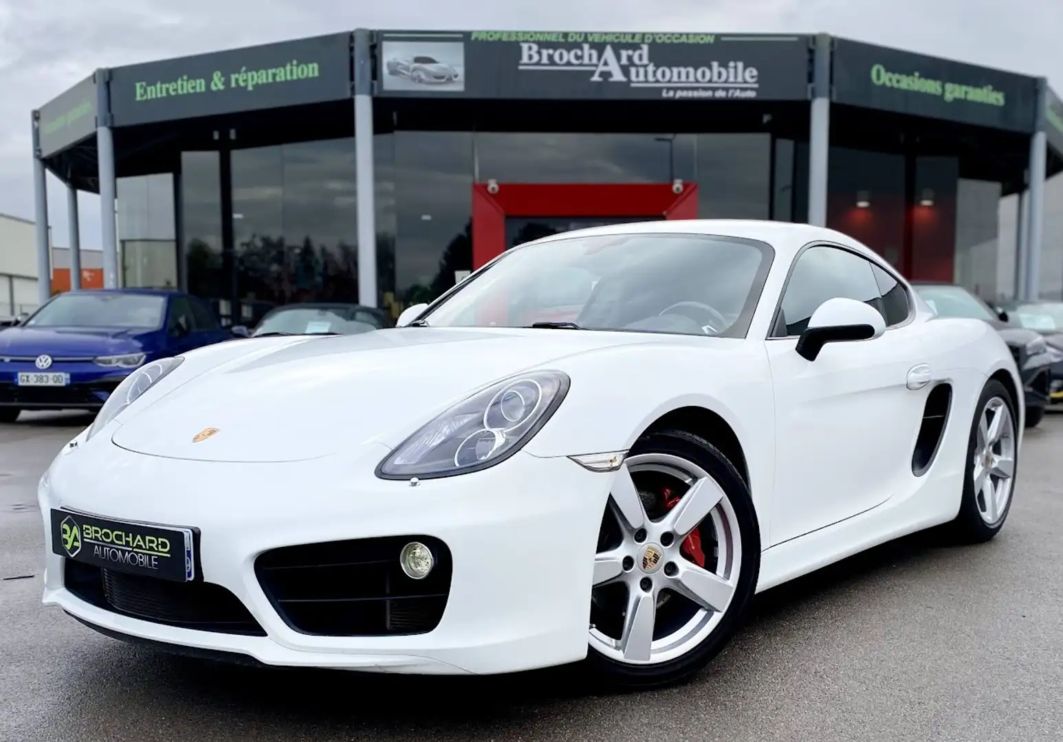 Porsche Cayman S (981) / Flat 6 3.4l 325 CH PDK 7 / Weiß - 1