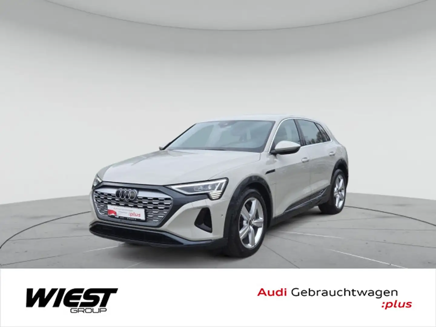 Audi Q8 e-tron advanced 55, LEDER/MATRIX/KAM/AHK/LUFT Beige - 1