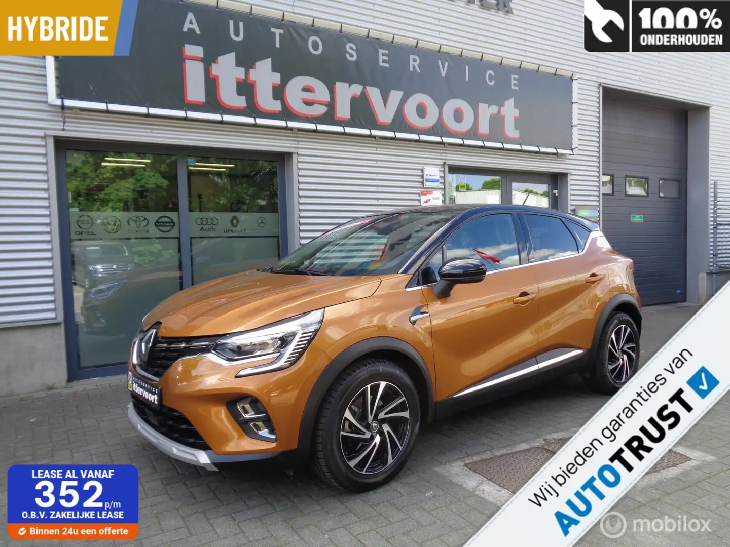 Renault Captur 1.6 E-Tech Hybrid 145 Intens Beige - 1