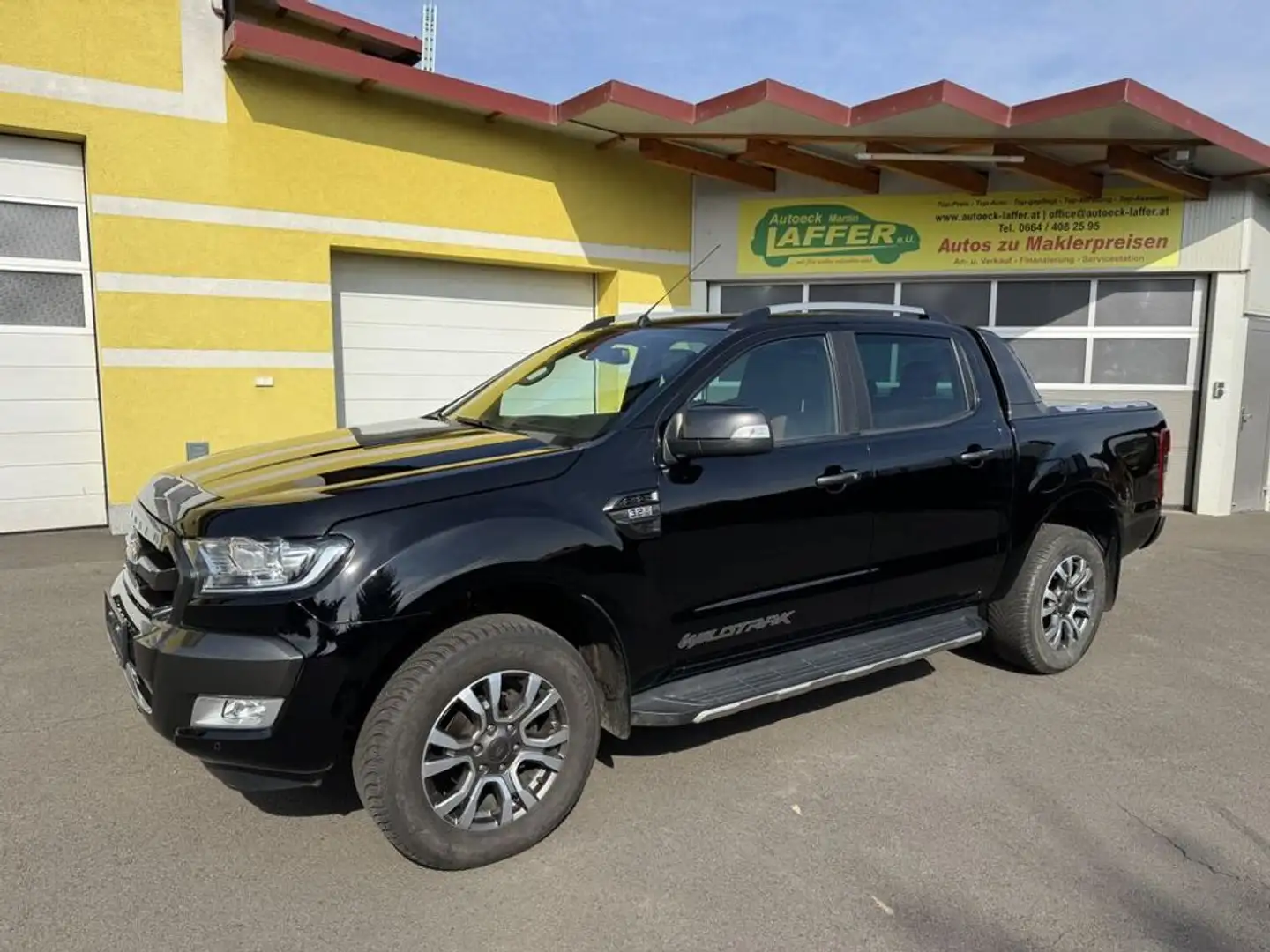 Ford Ranger 3.2 Aut. DK 4X4 Wildtrak -nur 74000km-TOP! Schwarz - 1