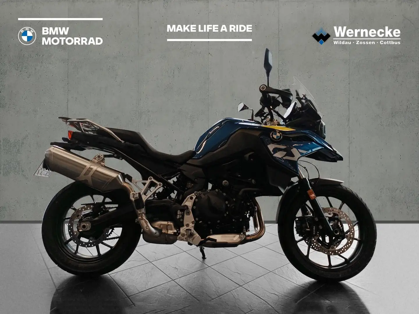 BMW F 800 GS TIEF - Style Sport Blauw - 2
