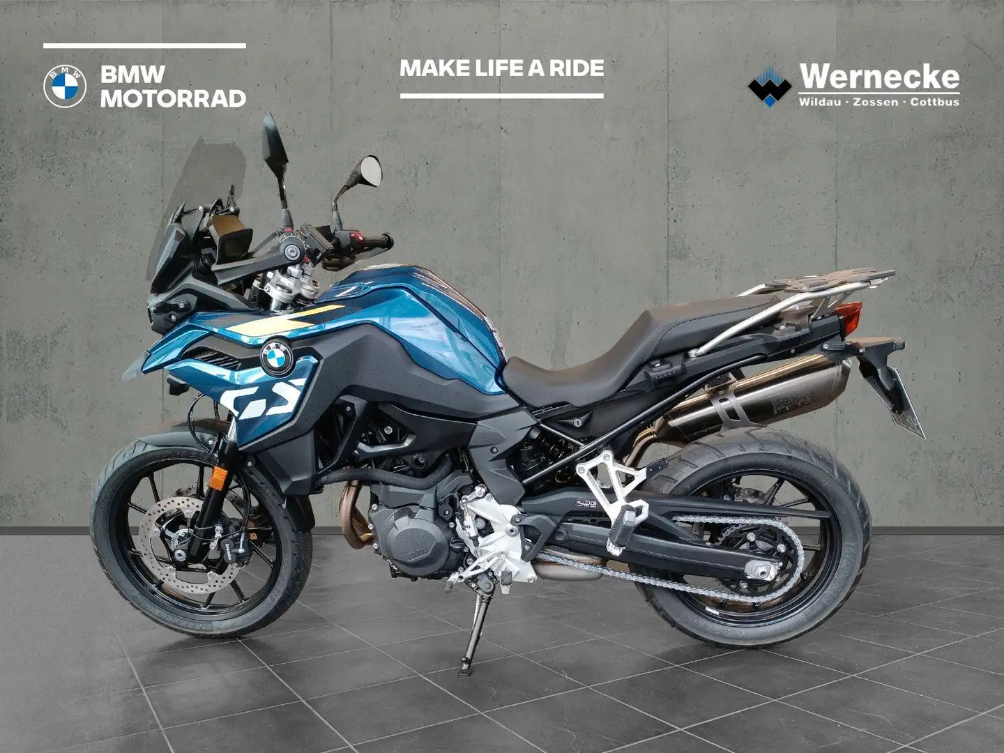 BMW F 800 GS TIEF - Style Sport Blauw - 1
