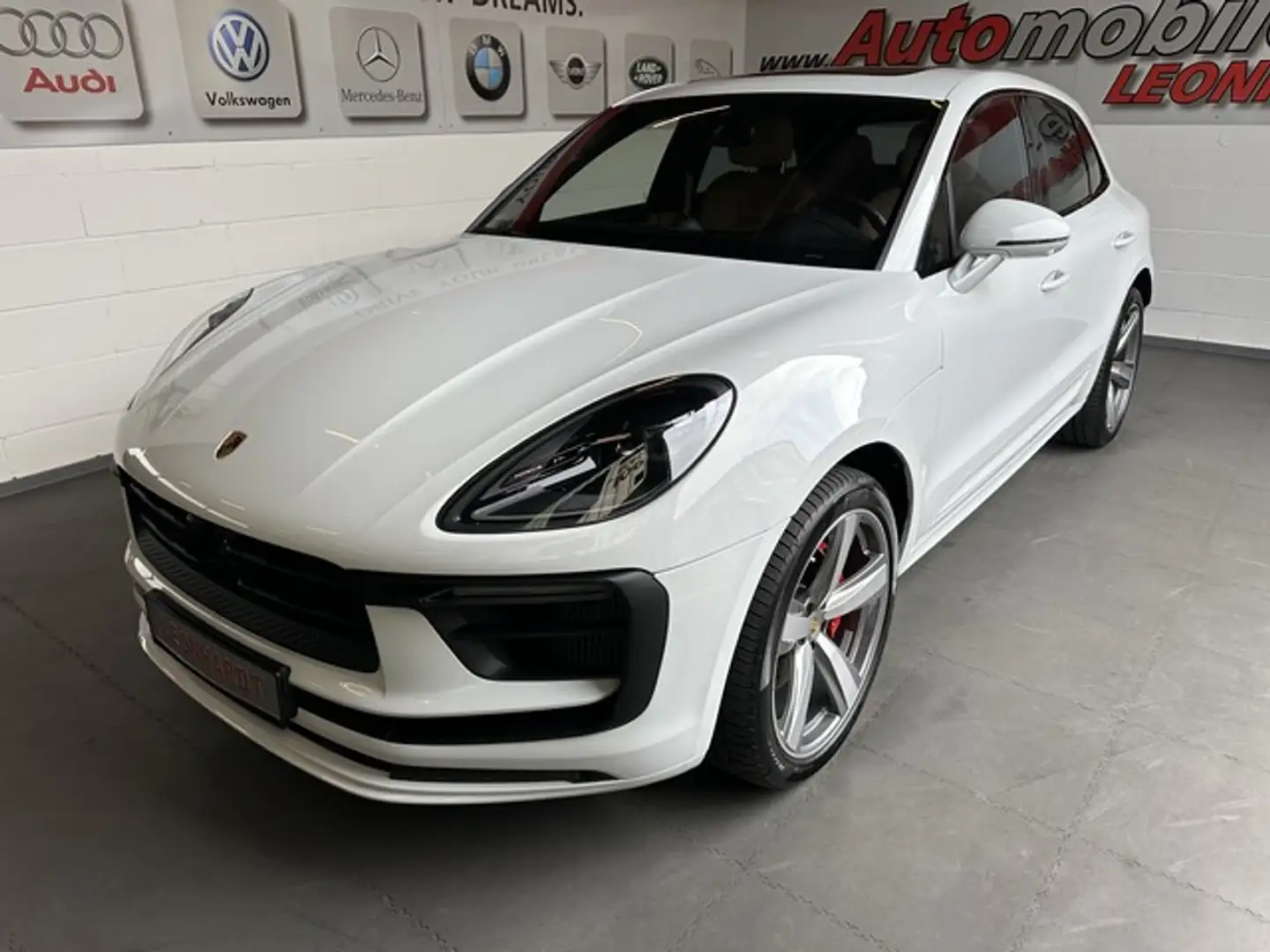 Porsche Macan S *weiß/Leder beige*Sport Design Paket*Top ****** Weiß - 1