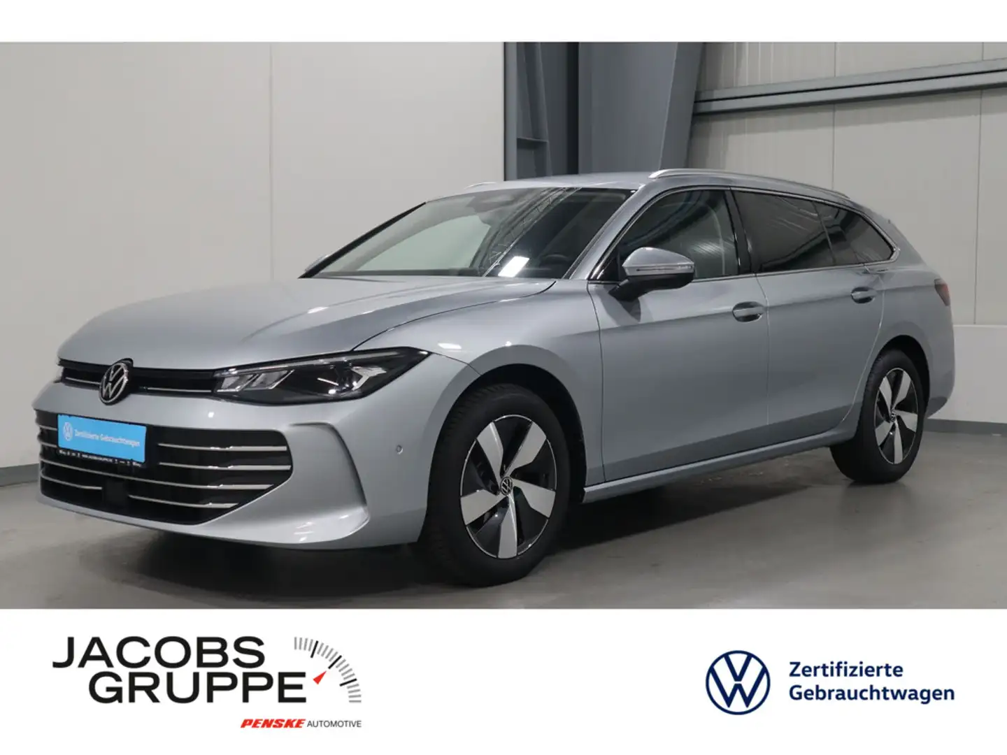 Volkswagen Passat Var. 1.5 eTSI NAVI*AHK*CAM*ACC*SHZ*APP Business Argent - 1