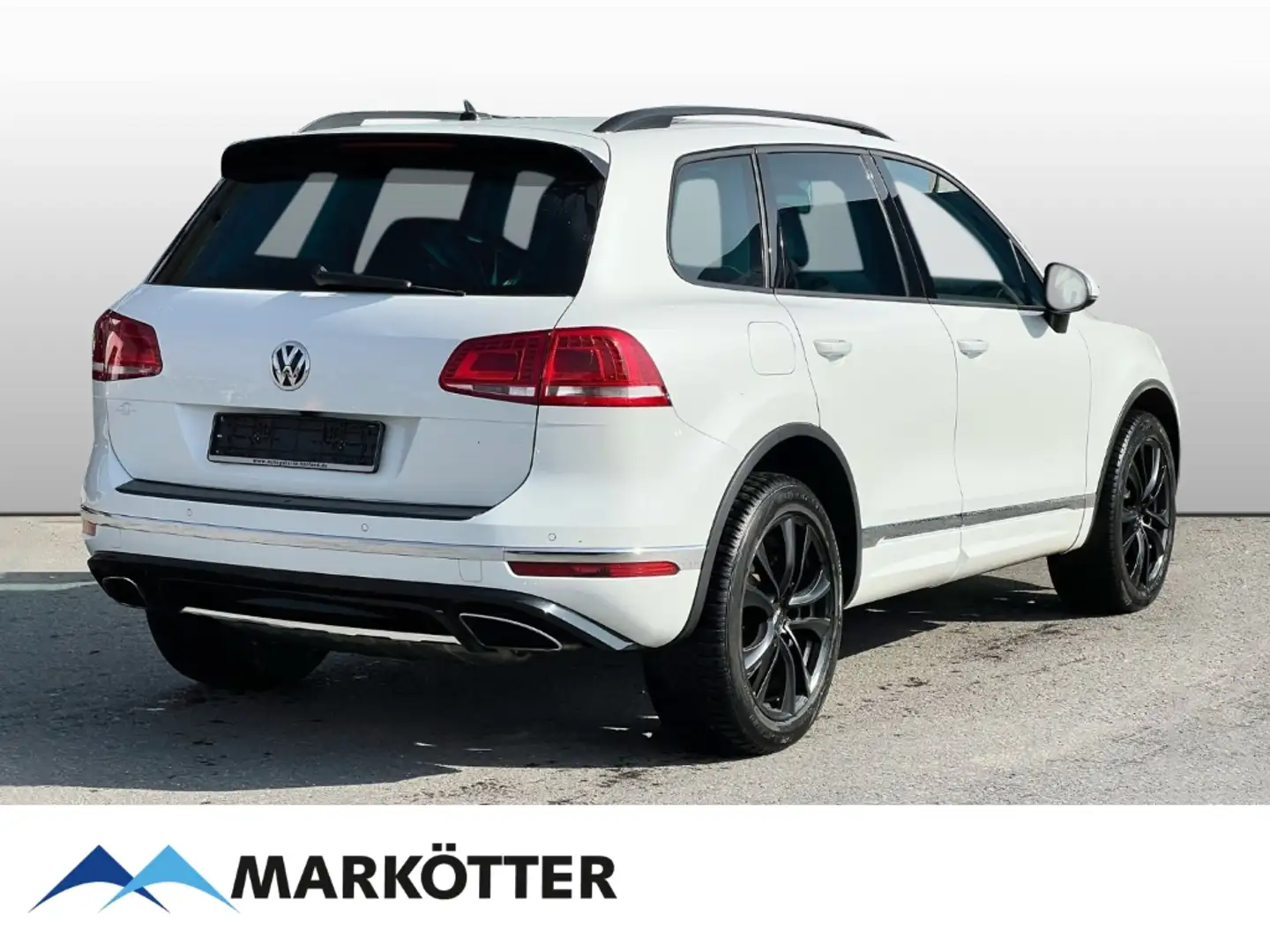 Volkswagen Touareg V6 TDI 4Motion R-Line/Luft/Xenon/Navi/Cam Blanc - 2