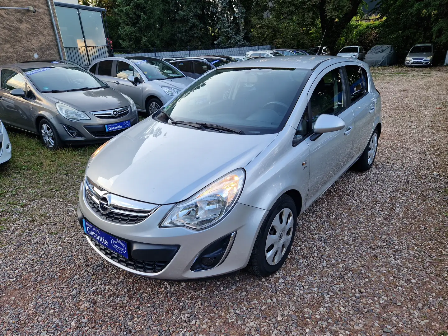 Opel Corsa D AUTOMATIK 1.4 Klima 74Tkm ESP 2Hnd Allwetterrei Argent - 1