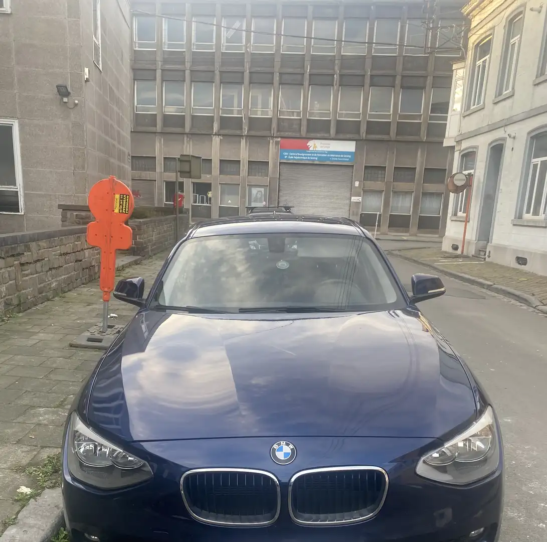 BMW 116 d EfficientDynamics Edition Bleu - 1