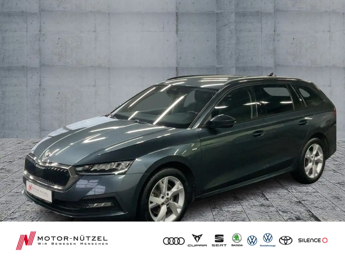 Skoda Octavia Combi 2.0 TDI 4x4 DSG AMBITION NAVI+AHK Grau - 1