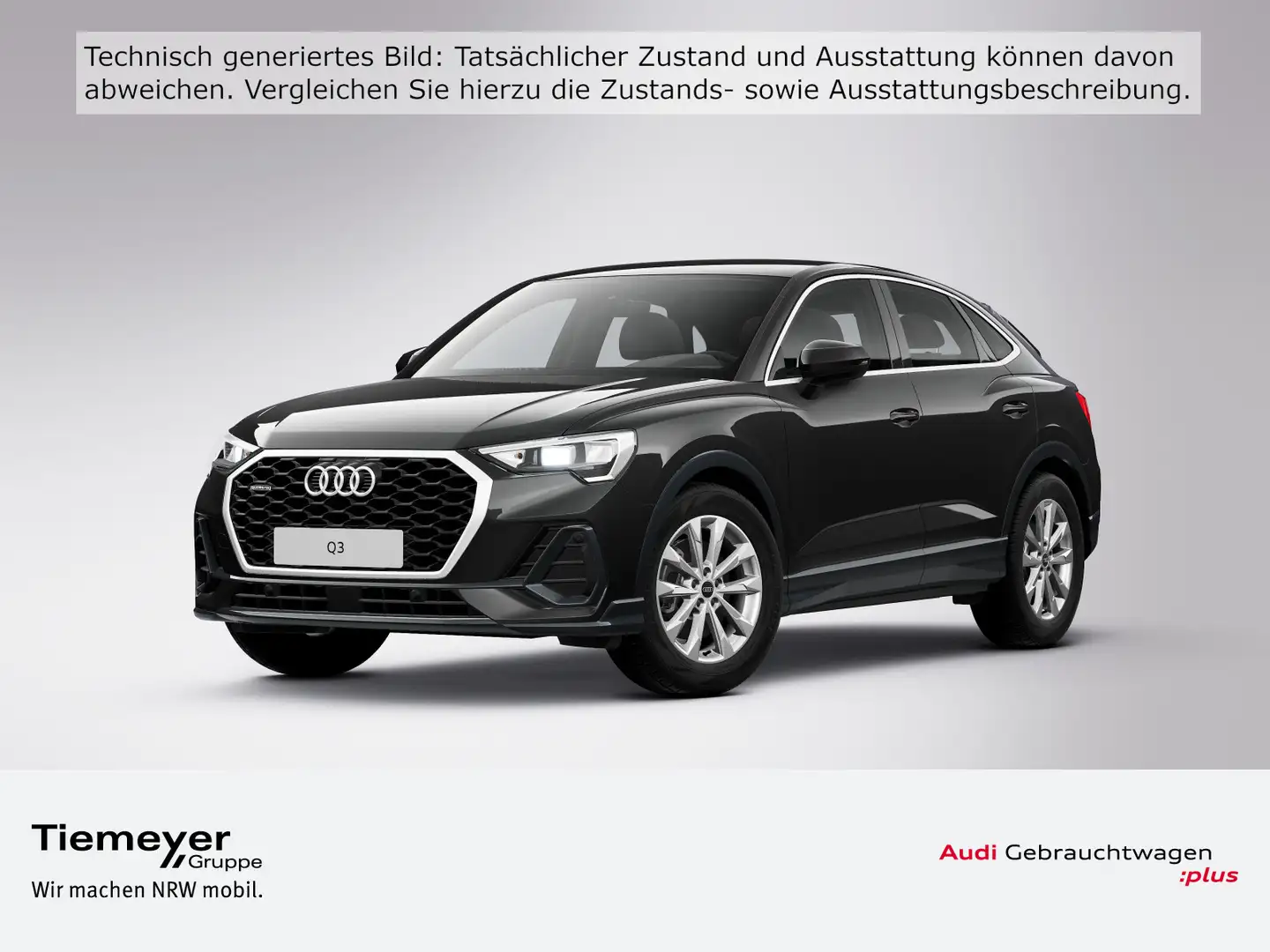 Audi Q3 40 TFSI Q LEDER NAVI KAMERA eKLAPPE Schwarz - 1