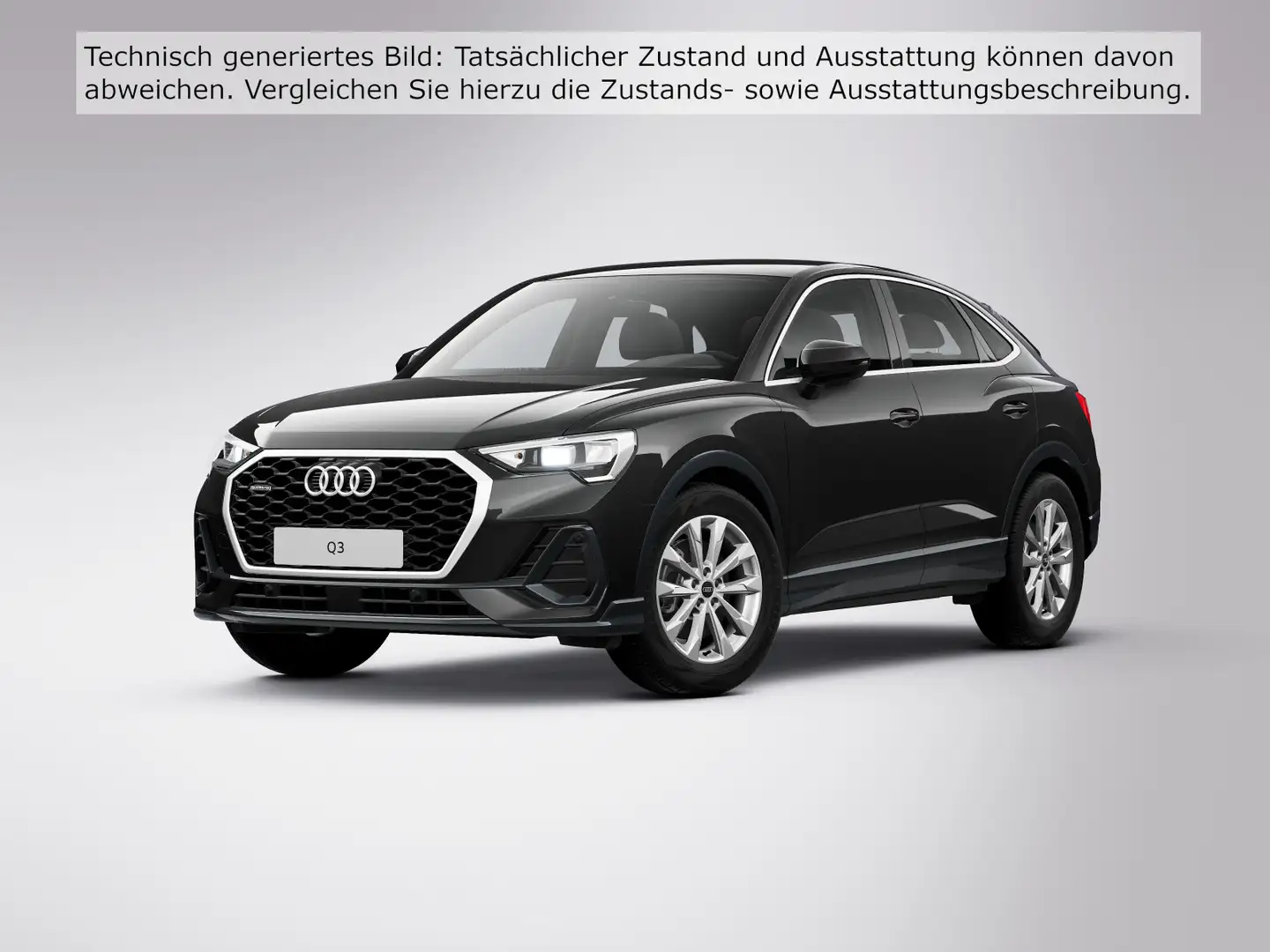 Audi Q3 40 TFSI Q LEDER NAVI KAMERA eKLAPPE Schwarz - 2